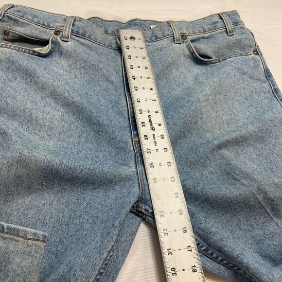 Levi Strauss VTG Relaxed Fit Wrinkle Free 540 Denim Jeans Size 42 X 30 - Picture 3 of 11